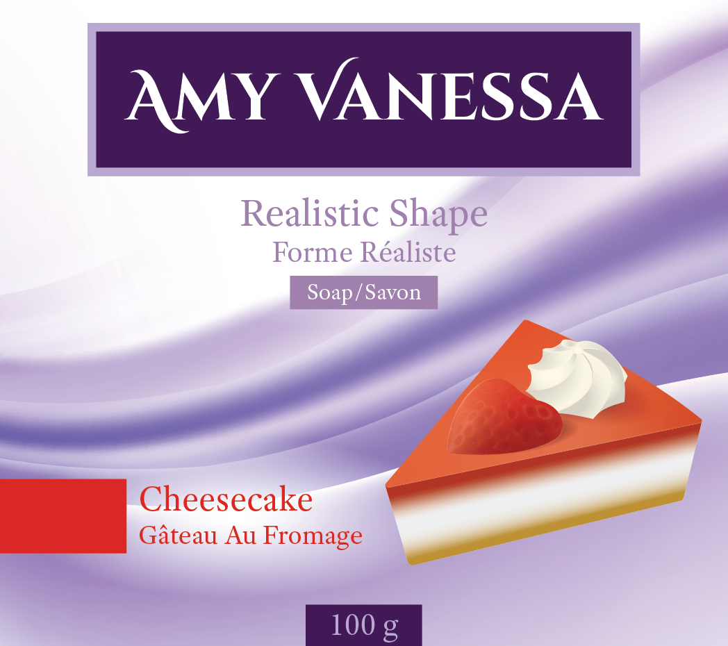 Cheesecake-Shaped Bar Soap