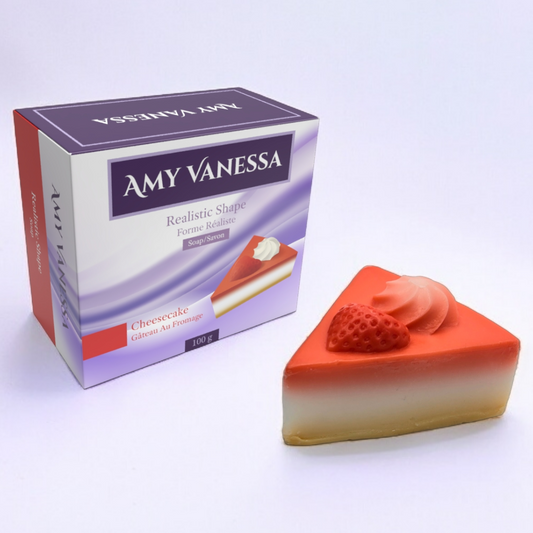 Cheesecake-Shaped Bar Soap